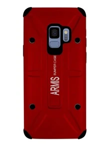 Case Cover For Galaxy S9 Rugged Use Armor - 紅色 - 查看 1