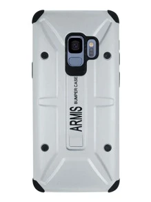 Case Cover For Galaxy S9 Rugged Use Armor - 銀色 - 查看 1