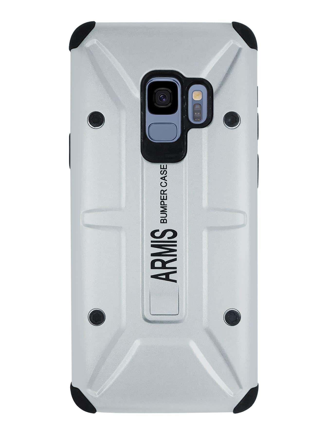 Case Cover For Galaxy S9 Rugged Use Armor - 銀色 - 查看 1