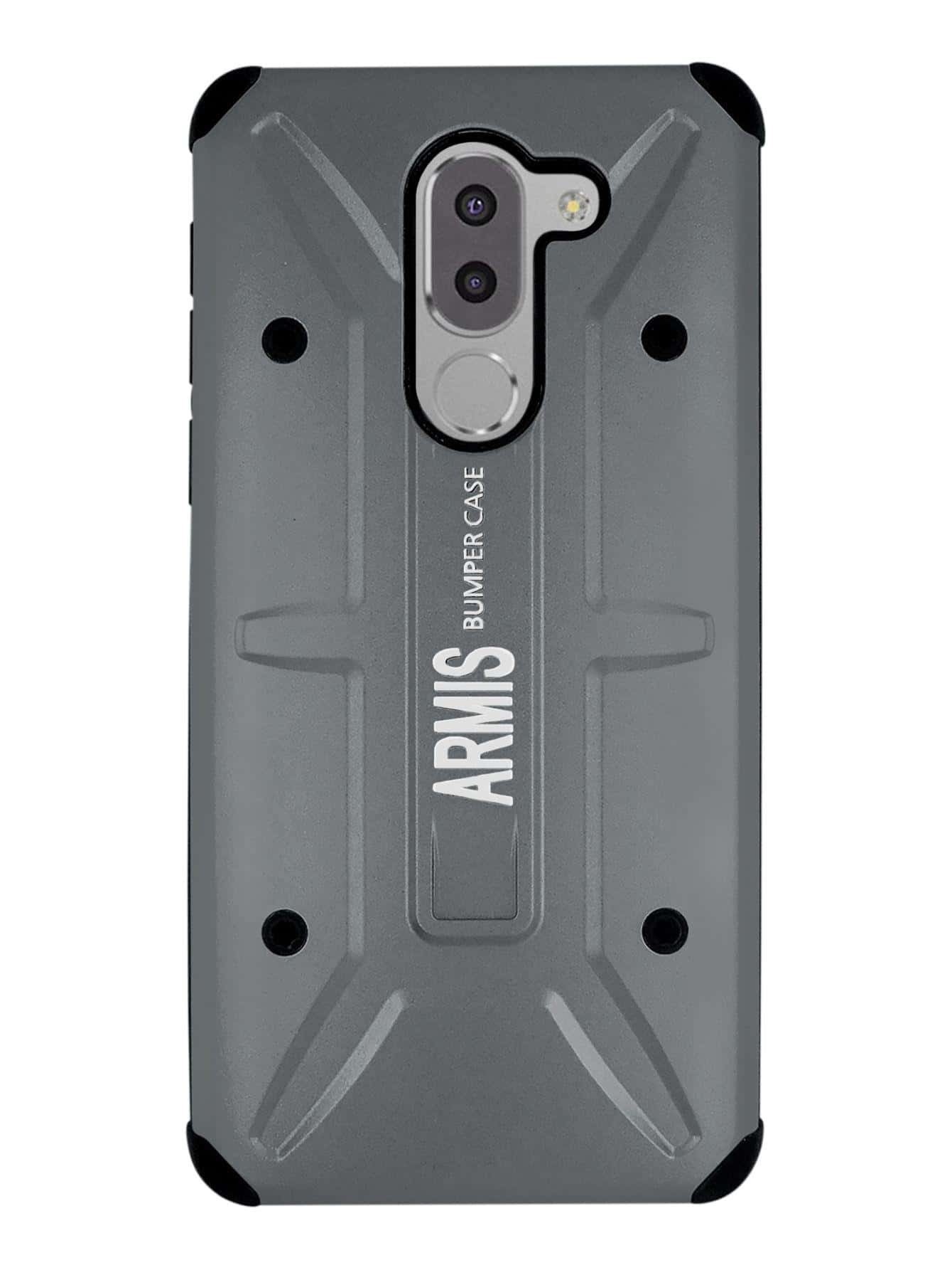 Case Cover For Huawei Mate 9 Lite Heavy Duty Armor - Grey - View 1