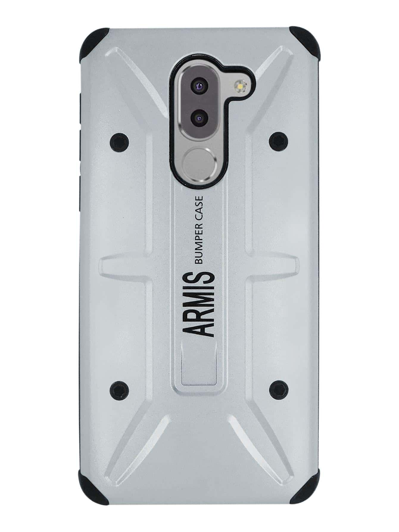 Case Cover For Huawei Mate 9 Lite Heavy Duty Armor - Silver - View 1