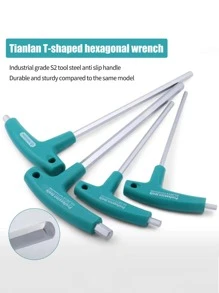 1pc Stainless Steel Wrench, Modern Multifunctional Spanner For Home - Blue - View 1