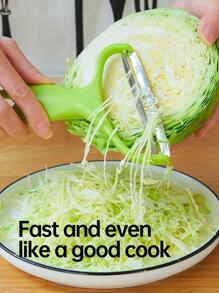 1 Máy Tính Rau Xanh Dụng Cụ Xay Bắp Cải Máy Thái Máy Hủy Dụng Cụ Gọt Vỏ Trái Cây Vật Dụng Nhà Bếp Dễ Dàng Bóc Và Băm Cho Vườn Rau Cắm Trại - màu xanh lá - Xem 7