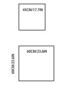 1 件格子图案靠垫套（无填充物），现代布艺装饰抱枕套，适用于客厅、家居装饰 - 彩色 - 查看 5