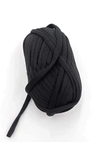 1入布帶手編diy袋、玩具、鞋子、地毯、收納籃繩 - 黑色 - 查看 4