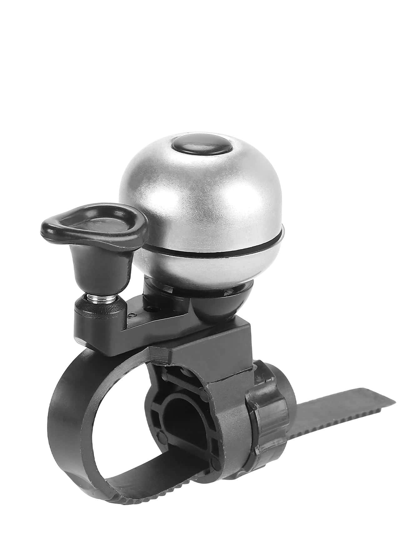 1pc Two Tone Copper Cycling Bicycle Bell - Silver - View 1