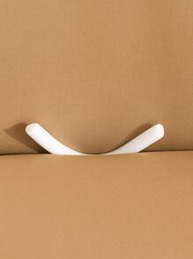 可拉伸四季沙发套，配有防滑固定杆，现代纯色设计，可机洗 - 适合 1-4 人座沙发，防污防尘 - 駝色 - 查看 4