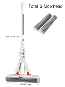 1 cây lau nhà đa năng - trắng - Xem 8