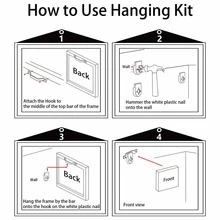 3 Panel Canvas Wall Art Prints - Big Sail Boat on Ocean Landscape Painting Modern Nordic Simplicity Wall Decor/Home Decoration & Ready to Hang - Tác phẩm nghệ thuật-01 - Xem 7