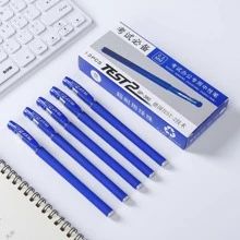 Bộ 50 Bút Gel Đồ Họa Chữ Cái, Bút Bi Bi Gel Đa Năng Đơn Giản Cho Văn Phòng, Học Sinh - Màu xanh lam - Xem 6