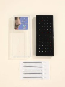 Bộ vòng mũi 1 bộ - Nhiều màu - Xem 4