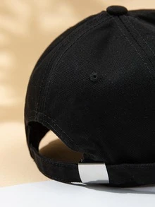 男士棒球帽 - 黑色 - 查看 2