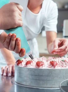 9pcs Stainless Steel Piping Nozzle & Bag Set - Blue - View 3