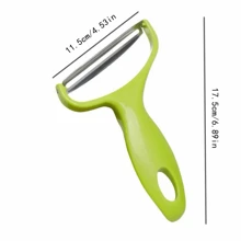 1pc 304 Stainless Steel Cabbage Grater, Kitchen Stainless Steel Peeling Knife, For Purple Cabbage Garden Lettuce, Shredder With Wide Mouth, Multifunctional Vegetable Fruit Peeler Outdoor Home Kitchen, Kitchen Stuff