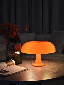 1pc PMMA Table Lamp, Modern Orange Bedside Lamp For Home