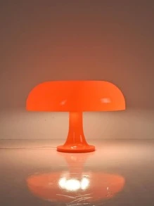 1pc PMMA Table Lamp, Modern Orange Bedside Lamp For Home