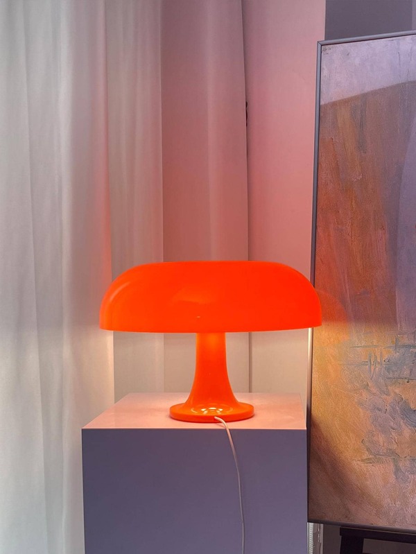 1 pièce Lampe De Chevet PMMA Tableau Moderne orange Pour Domicile