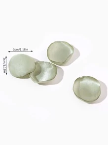 1包/200件人造絲綢華美紗玫瑰花瓣,發光婚禮慶祝裝飾,派對diy玫瑰花瓣