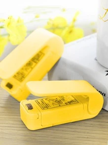 1 Máy Hút Chân Không Máy Hàn Túi Dụng Cụ Mini Máy Hàn Túi Cầm Tay Nhiệt Máy Hút Chân Không Túi Nhiệt - Màu vàng - Xem 4