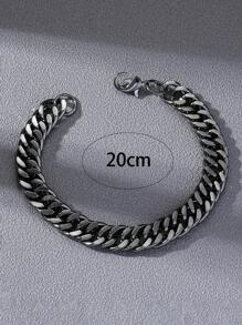 Men Minimalist Link Bracelet Fashion Punk Jewelry Gift For Men Popular