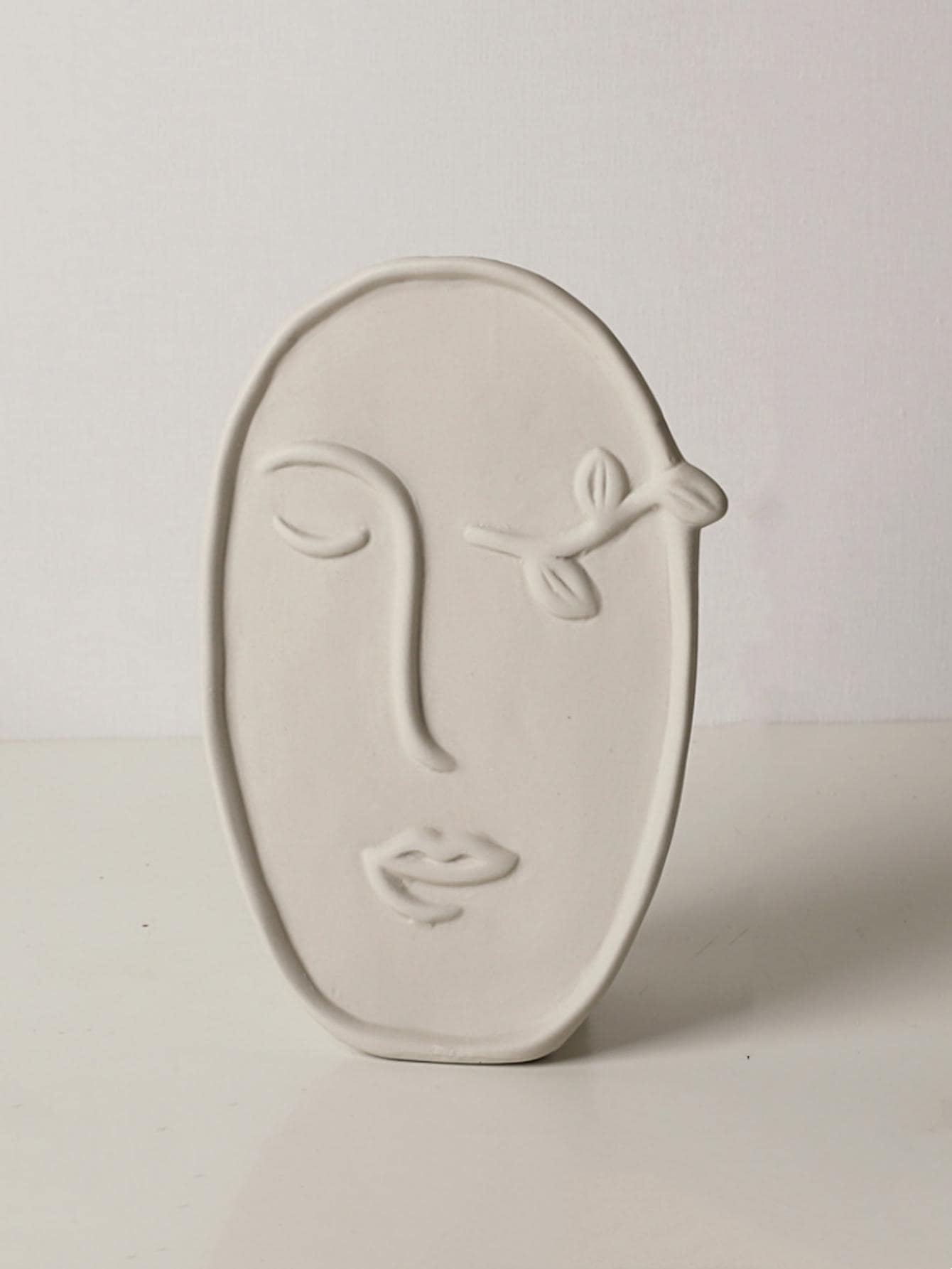 Bình hoa thiết kế hình trừu tượng - Màu be - Xem 1