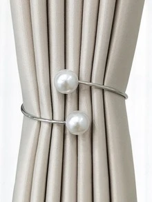 窗簾裝飾配件 - 銀色 - 查看 2
