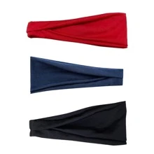 3 chiếc dây buộc tóc nam chắc chắn - Nhiều màu - Xem 2
