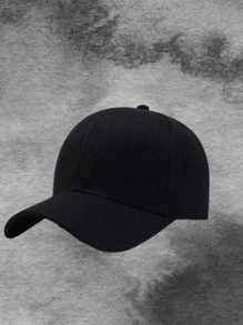 Gorra de hombre para uso diario, regalo para amigo, casual - Negro - Ver 1