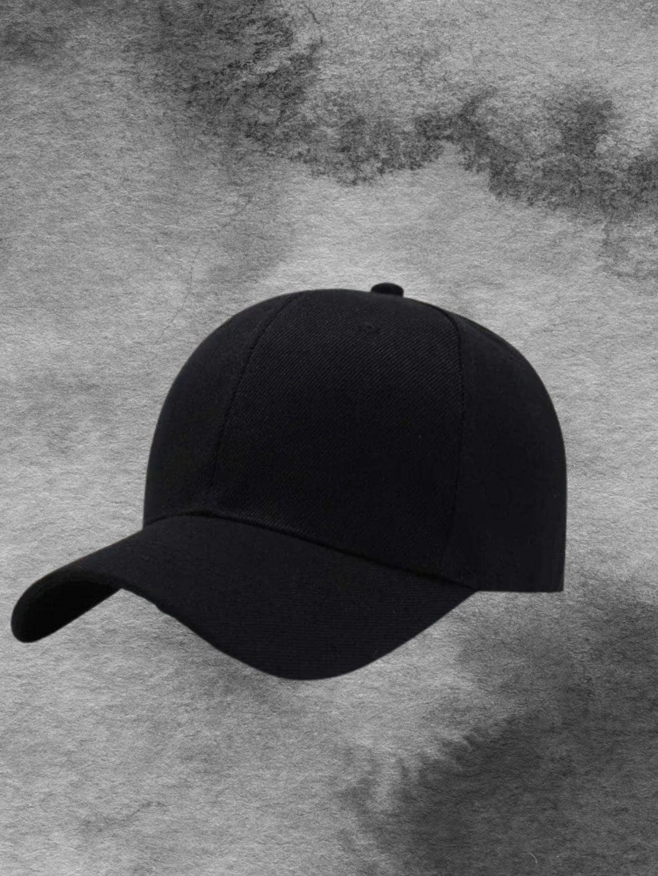Gorra de hombre para uso diario, regalo para amigo, casual - Negro - Ver 1