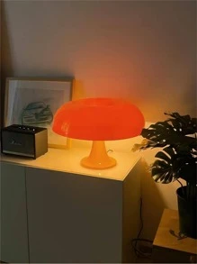 1pc PMMA Table Lamp, Modern Orange Bedside Lamp For Home
