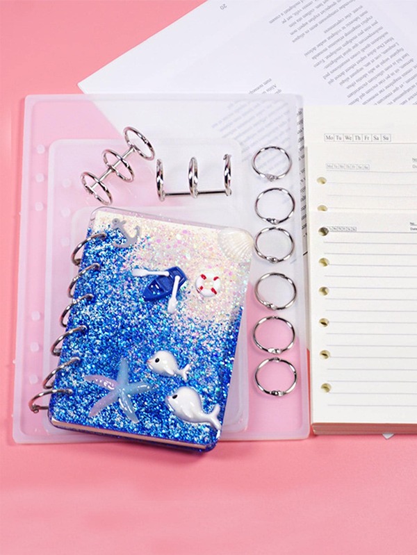 1pc Notebook Design DIY Silicone Mold