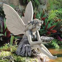 1 pieza Decoración con diseño de figura jardín - Gris - Ver 1