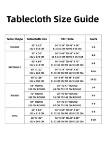1入組花卉圖案桌布現代滌綸家用桌布 - 米色 - 查看 11