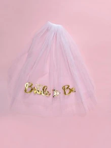 1 PC Trang Trí Tiệc Độc Thân, Cô Dâu Được Quà Tặng, Tắm Cô Dâu, Đám Cưới - Vàng - Xem 1