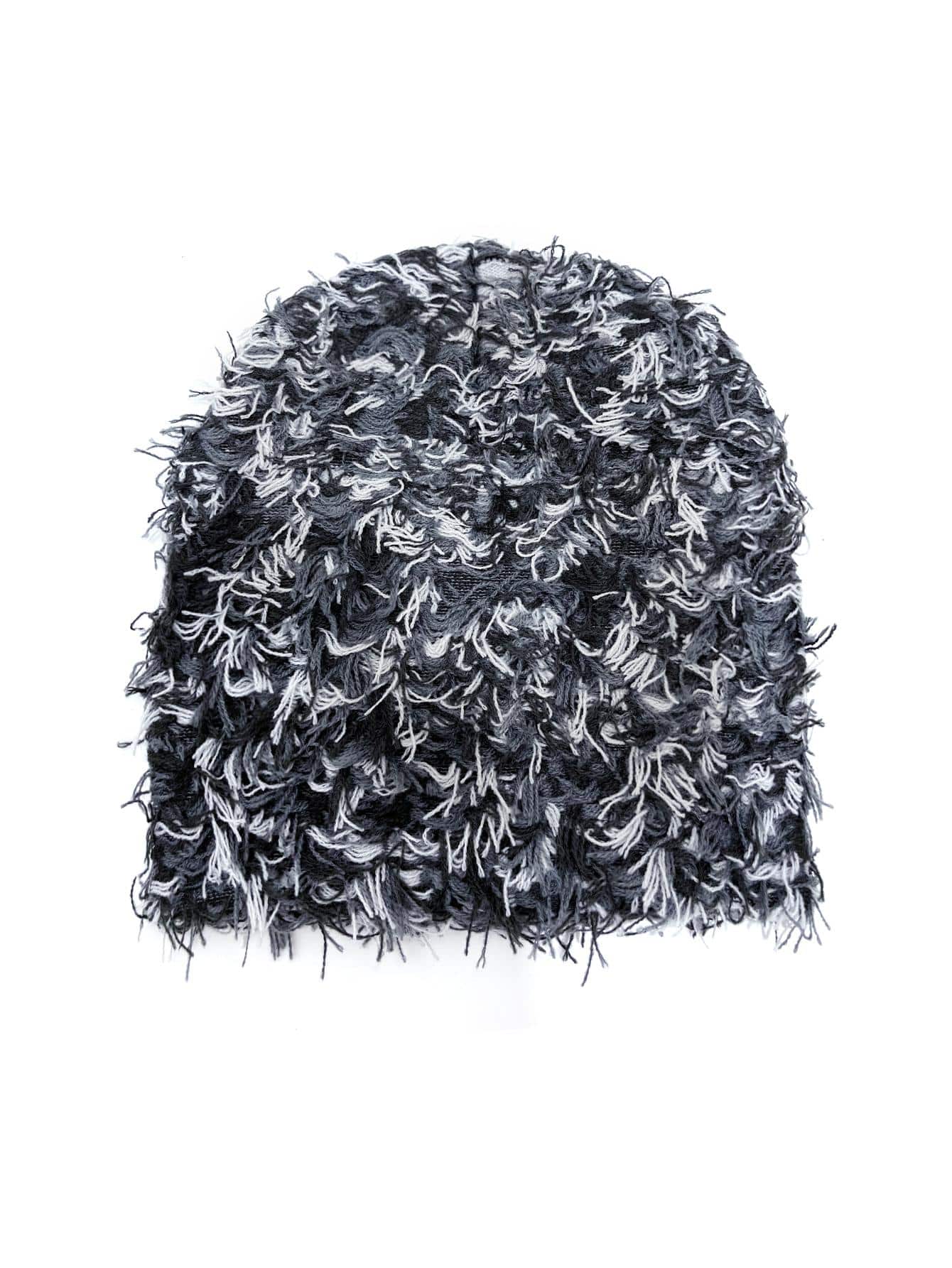 1 chiếc mũ len nữ Y2K hai tông màu lông mịn cho cuộc sống hàng ngày - Nhiều màu - Xem 1