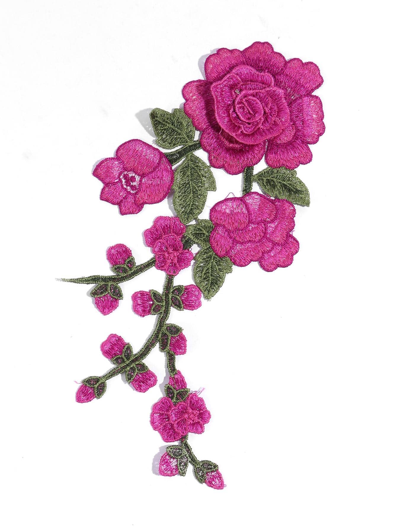 服裝裝飾輔料 - 玫紅色 - 查看 1