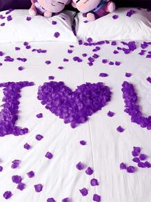 500/1000pcs Artificial Rose Petals Fake Flower Silk Wedding Petal For Party Event Wedding Christmas Valentine's Day Decorations,Christmas