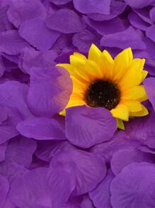 500/1000pcs Artificial Rose Petals Fake Flower Silk Wedding Petal For Party Event Wedding Christmas Valentine's Day Decorations,Christmas