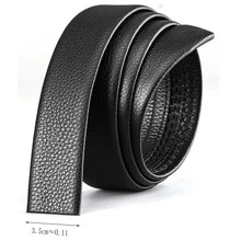 Thắt lưng khóa nam tự động - màu đen - Xem 2