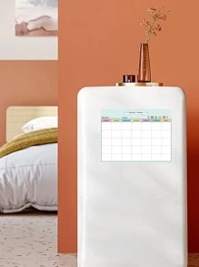 Bảng Lịch Trình Hàng Tháng Thiết Kế Nam Châm Gắn Tủ Lạnh, Hiện Đại Nam Châm Gắn Tủ Lạnh Đa Năng Miếng Dán Cho Nhà Bếp - màu xanh lá - Xem 3
