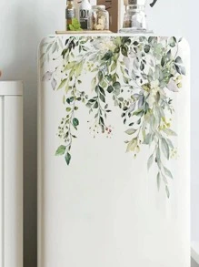 1 Decal nắp bồn cầu họa tiết thực vật - Nhiều màu - Xem 3