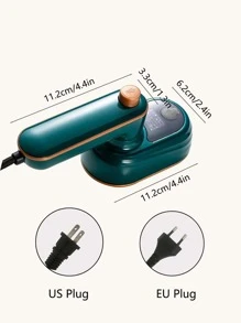 REUP 1pc ABS Garment Steamer, Modernist Green Portable Multifunctional Garment Steamer For Household - Green - View 5