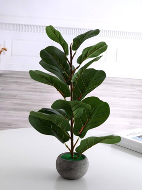 1pc Artificial Potted Plant, Valentine Day, Gift
