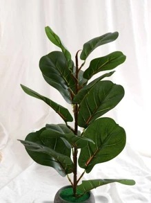 1 pieza Planta en maceta artificial, Día de San Valentín, Regalo