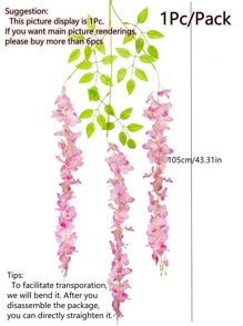 MEHELANY 仿真花 - 粉色 - 查看 4