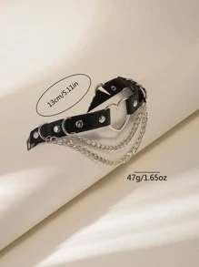 1pc Phụ nữ trái tim & chuỗi trang trí garter belt Halloween - màu đen - Xem 4