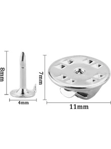 50pairs/set Round DIY Jewelry Accessory