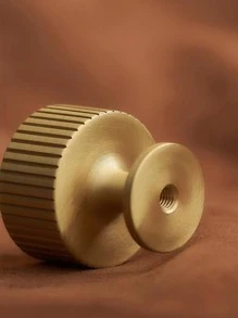 8 قطع مقابض خزانة أوروبية الطراز، مناسبة للأدراج والخزائن وأبواب الخزائن والمطابخ والخزائن الجدارية والأثاث الأمريكي، مقابض سحب ذات فتحة واحدة صلبة. مصنوعة من النحاس، مع براغي مجانية مرفقة