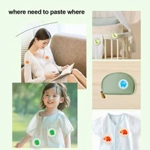 180 chiếc/120 chiếc/72 chiếc/60 chiếc/36 chiếc/6 chiếc Miếng dán chống muỗi màu hỗn hợp, Miếng dán chống muỗi thực vật tự nhiên di động dễ thương cho hộ gia đình - Nhiều màu - Xem 5