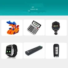 10 Pz Battery AG13 LR44H 1.5V - Silver - View 2